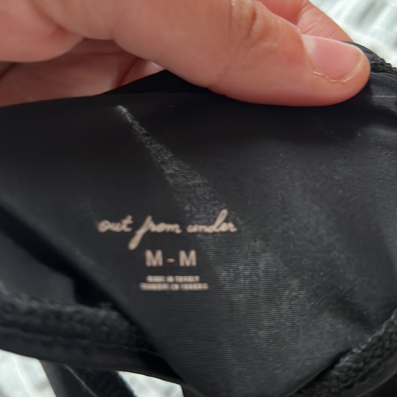 black urban low cut bodysuit - Picture 3 of 3